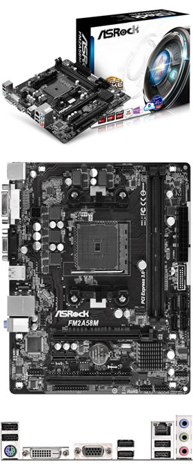 Scheda Madre / Mainboard PC Desktop assemblato Computer fisso