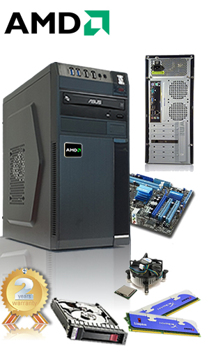 PC Desktop Assemblato Computer fisso PC Desktop assemblato Computer fisso